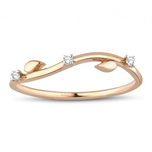 0.03 kt. Diamant-Ring
