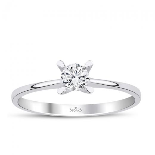 0.20 kt. Serenity Solitär Diamant Ring