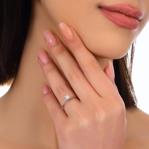 0.20 kt. Serenity Solitär Diamant Ring