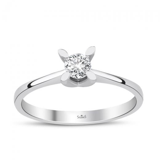 0.25 kt. Melody Solitär Diamant Ring