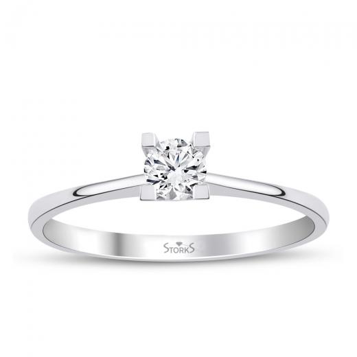 0.20 kt. Summit Solitär Diamant Ring