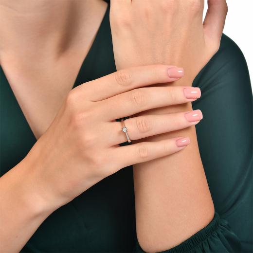 0.10 kt. Summit Solitär Diamant Ring