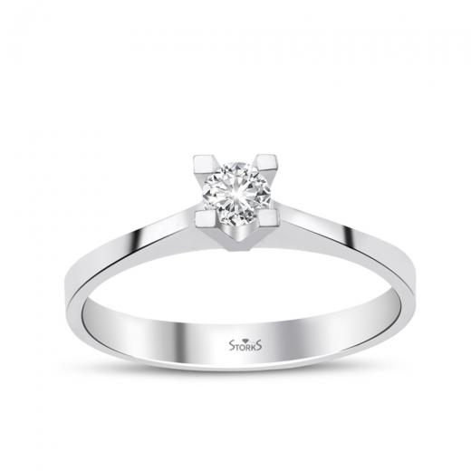 0.10 kt. Summit Solitär Diamant Ring