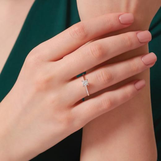 0.40 kt. Serenity Solitär Diamant Ring