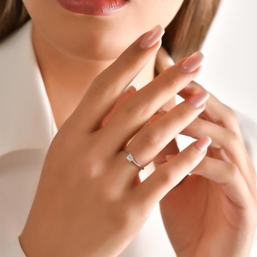 0.30 kt. Summit Solitär Diamant Ring