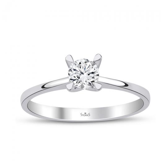 0.25 kt. Serenity Solitär Diamant Ring