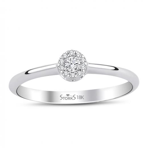 0.07 kt. Diamant-Ring